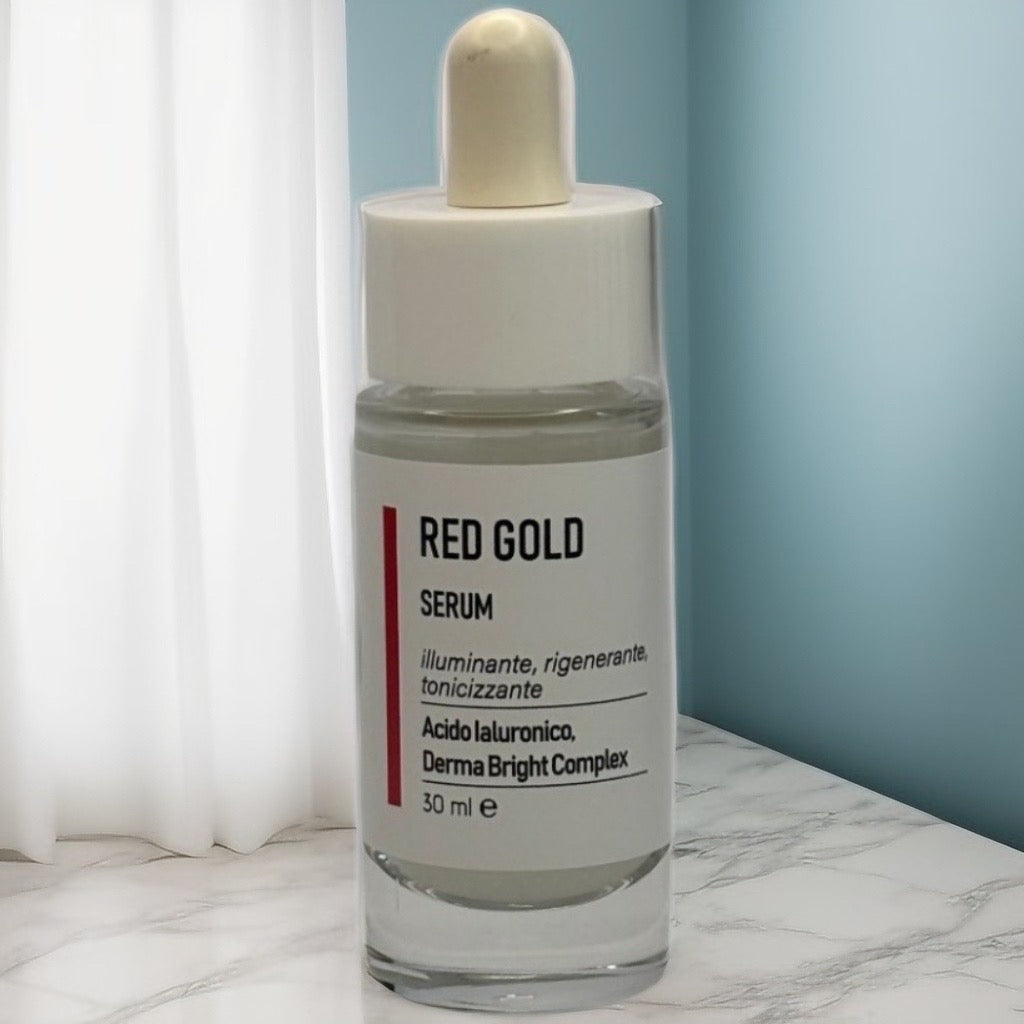 Red Gold Serum – Elisir intensivo di rigenerazione e luce 30 ml
