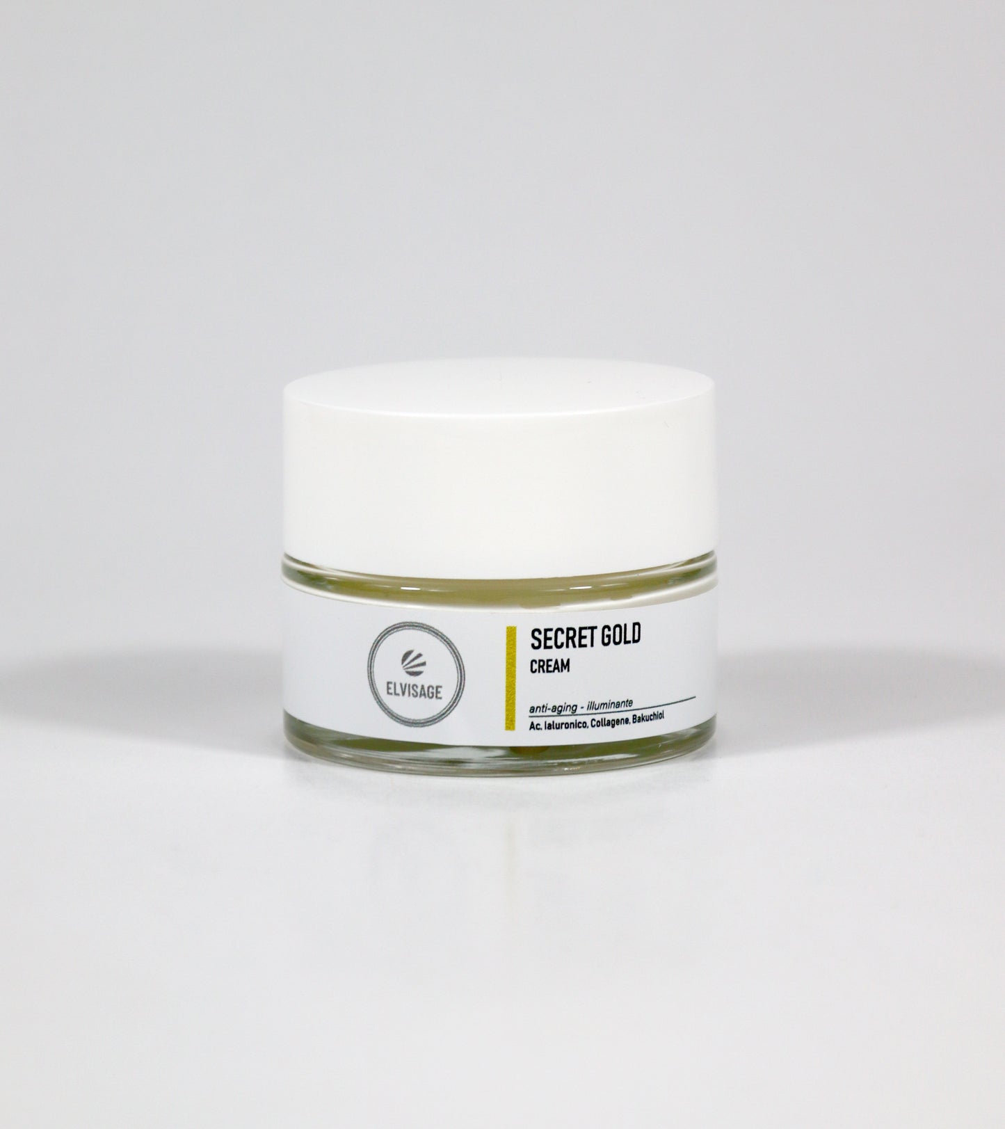 Secret Gold Cream | Giovinezza e Luminosità per la tua Pelle - 50 ml - Elvisage