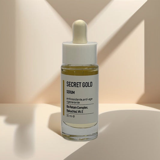 Secret Gold Serum  | Siero antiossidante rigenerante al bakuchiol e Vitamina E