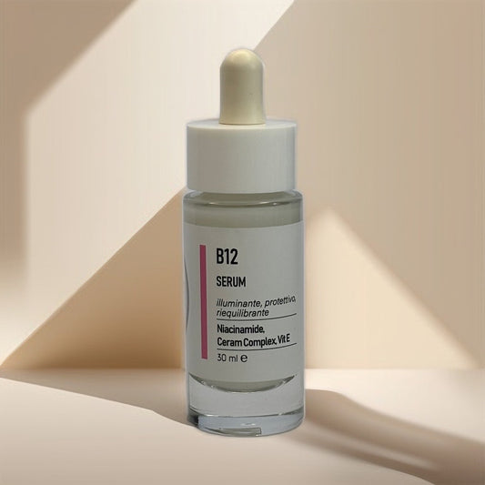 B12 Serum | Siero Viso con Vitamina B12 e Acido Ialuronico - Elvisage