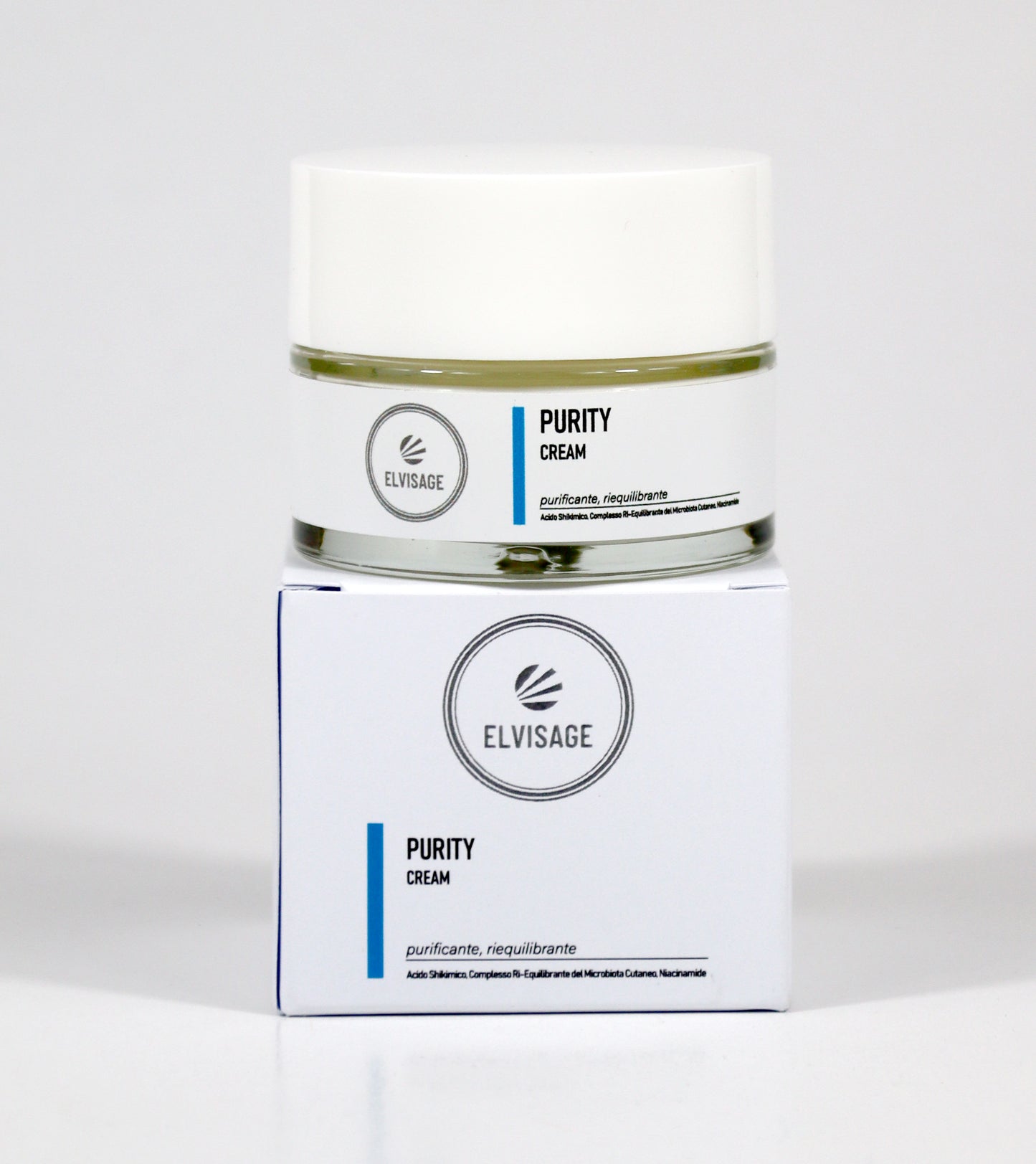 Purity Cream | Crema perfezionante per pelle impura, acneica e lucida – con SPF 15 - 50 ml- Elvisage