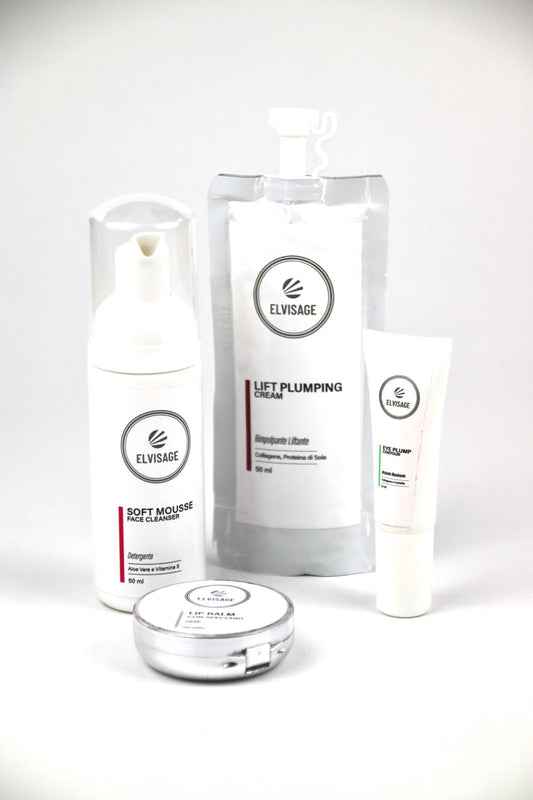 Kit Lift da Viaggio con Pochette | Skincare Completa da Portare Ovunque - Elvisage