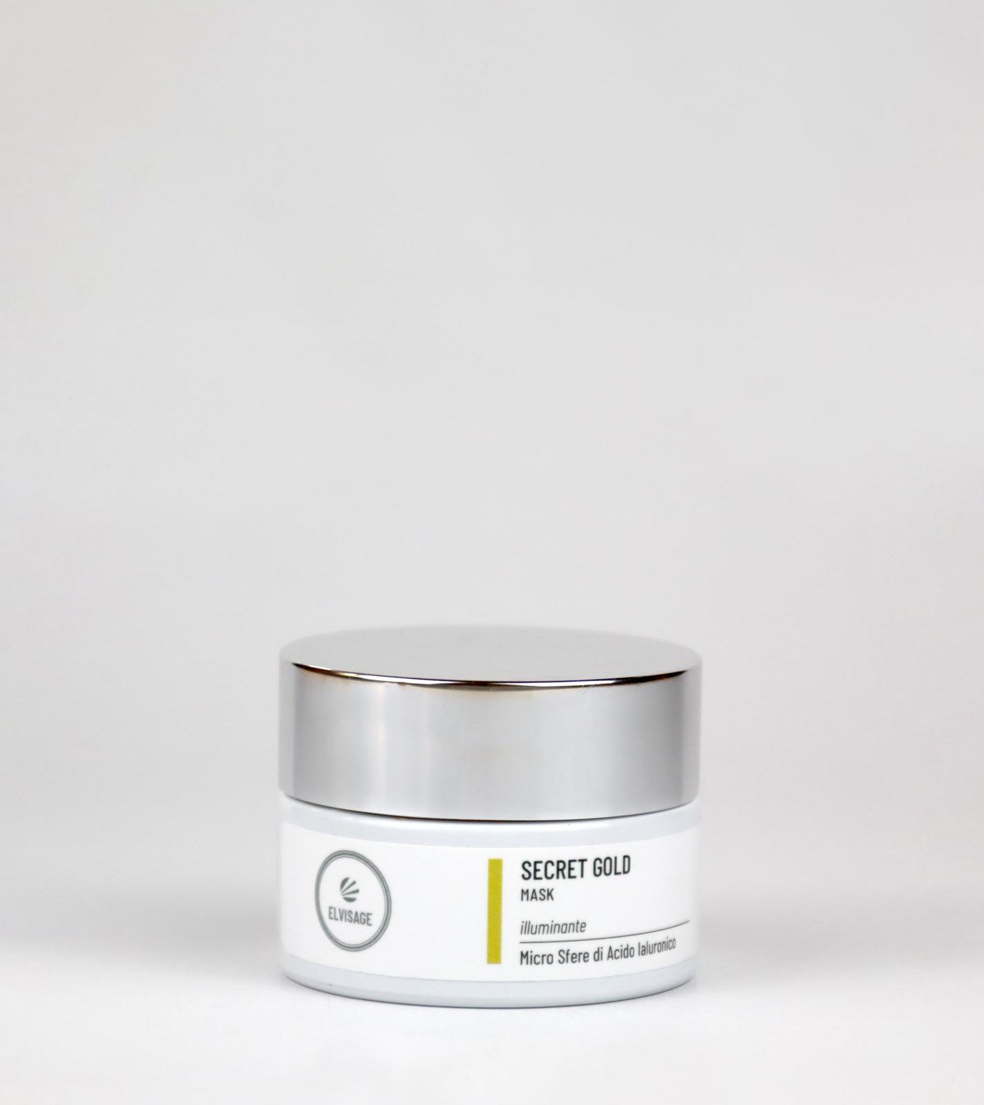 Secret Gold Mask – Maschera fondente rigenerante a trasformazione latte 50 ml