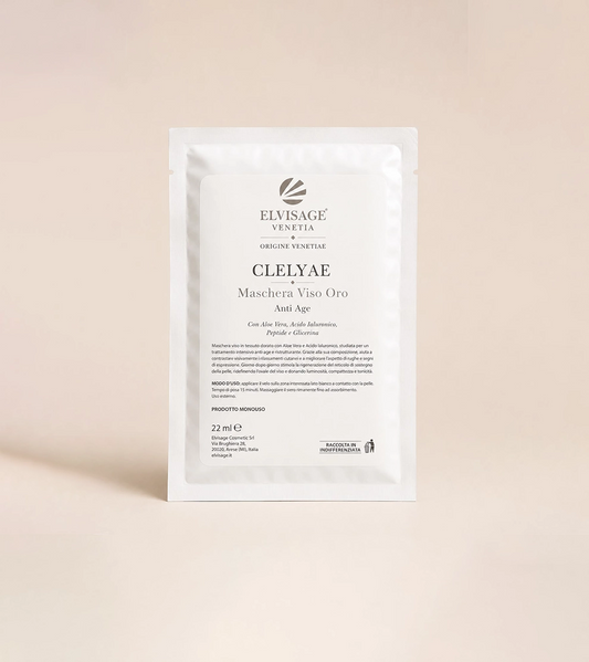 Clelyae - Maschera Viso Anti-Age e Ristrutturante