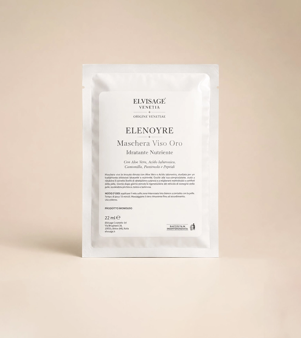 Elenoyre - Maschera Viso Idratante e Rimpolpante